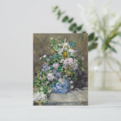 Carte Postale Pierre-Auguste Renoir - Bouquet printanier (Debout devant)