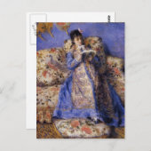 Carte Postale Pierre-Auguste Renoir - Camille Monet Lecture (Devant / Derrière)