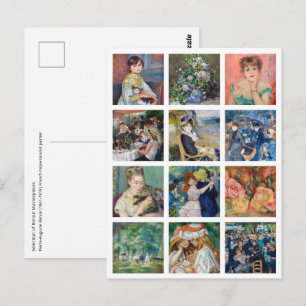 Carte Postale Pierre-Auguste Renoir - Chefs-d'oeuvre Grille Coll