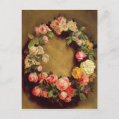 Carte Postale Pierre-Auguste Renoir - Couronne des Roses (Devant)