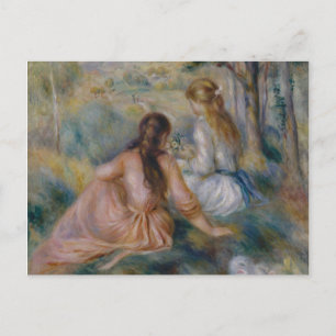 Carte Postale Pierre Auguste Renoir Dans le pré