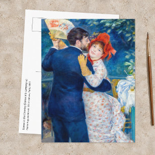 Carte Postale Pierre-Auguste Renoir - Danse à la campagne
