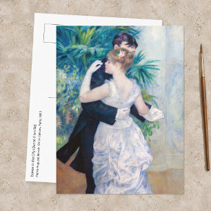 Carte Postale Pierre-Auguste Renoir - Danse à la ville