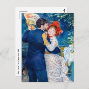 Carte Postale Pierre-Auguste Renoir - Danse country