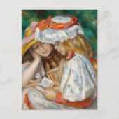 Carte Postale Pierre-Auguste Renoir - Deux Filles Lecture (Devant)