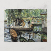 Carte Postale Pierre-Auguste Renoir - La Grenouillere (Devant)