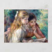 Carte Postale Pierre-Auguste Renoir - La Lecture (Devant)