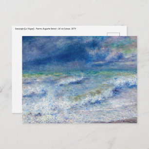 Carte Postale Pierre-Auguste Renoir - La mer