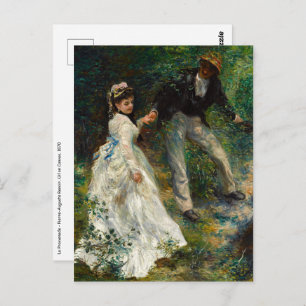 Carte Postale Pierre-Auguste Renoir - La Promenade