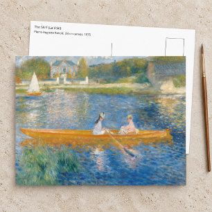 Carte Postale Pierre-Auguste Renoir - La Yole