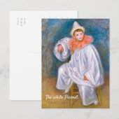 Carte Postale Pierre-Auguste Renoir Le Pierrot blanc CC1066 (Devant / Derrière)