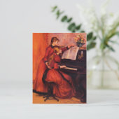 Carte Postale Pierre-Auguste Renoir - Leçon de piano (Debout devant)
