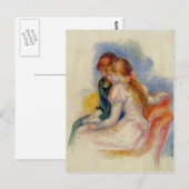 Carte Postale Pierre-Auguste Renoir - Lecture (Devant / Derrière)
