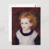 Carte Postale Pierre-Auguste Renoir-Margot Berard (Devant / Derrière)
