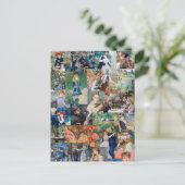 Carte Postale Pierre-Auguste Renoir - Patchwork de chefs-d'œuvre (Debout devant)
