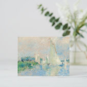 Carte Postale Pierre-Auguste Renoir - Regatta à Argenteuil (Debout devant)