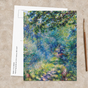 Carte Postale Pierre-Auguste Renoir - Sentier dans la forêt