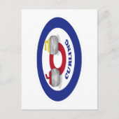 Carte Postale Pierre de curling (Devant)