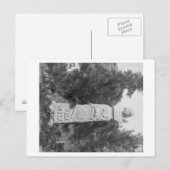 Carte Postale Pierre de tête de Wild Bill Hickock's Grave Photog (Devant / Derrière)