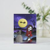 Carte Postale Pierre de tête personnalisable Vampire Lost Love B (Debout devant)