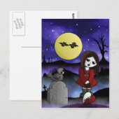 Carte Postale Pierre de tête personnalisable Vampire Lost Love B (Devant / Derrière)