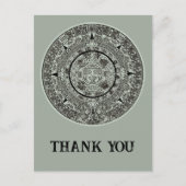 Carte Postale Pierre du Soleil Aztèque Mexicaine Calendrier Maya (Devant)