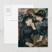 Carte Postale Pierre filles de Renoir un | dans le noir (Devant / Derrière)