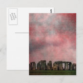Carte Postale Pierre Henge Texturé (Devant / Derrière)