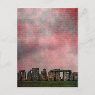 Carte Postale Pierre Henge Texturé