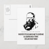 Carte Postale Pierre-Joseph Proudhon (Devant / Derrière)