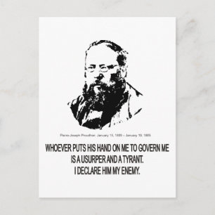 Carte Postale Pierre-Joseph Proudhon