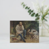 Carte Postale Pierre Joseph Proudhon et ses enfants (Debout devant)