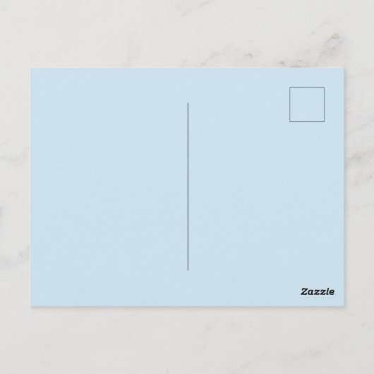 Carte Postale Pierre le lapin assis dans un pot (Dos)