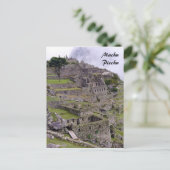 Carte Postale pierre machu (Debout devant)