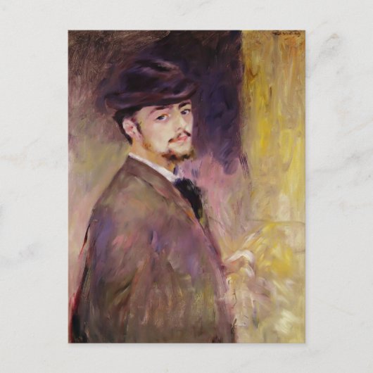 Carte Postale Pierre Renoir - Autoportrait à l'âge de trente-cin (Devant)