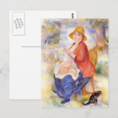 Carte Postale Pierre Renoir - Mère (Devant / Derrière)