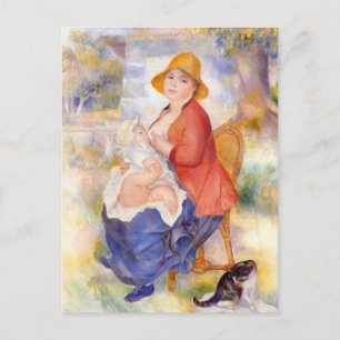 Carte Postale Pierre Renoir - Mère