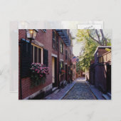 Carte Postale Pierre rouge Fleurs de rue Acorn (Devant / Derrière)