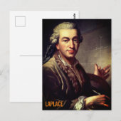 Carte Postale Pierre-Simon Laplace (Devant / Derrière)