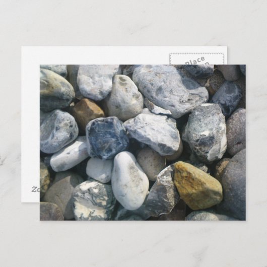Carte Postale pierres (Devant / Derrière)