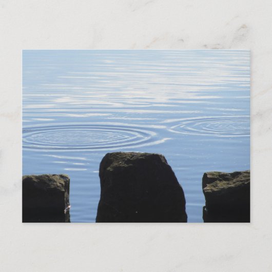 Carte Postale Pierres à glissement (Devant)