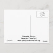 Carte postale Pierres à pas (Dos)