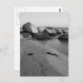 Carte Postale Pierres dans la mer (Devant / Derrière)