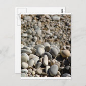 Carte Postale Pierres de la plage (Devant / Derrière)