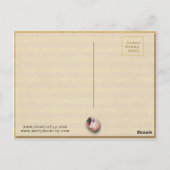 Carte Postale Pierres de plage Coques Galets Rochers Peinture Ar (Dos)