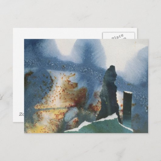 Carte Postale Pierres debout (Devant / Derrière)