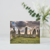 Carte Postale Pierres levées de Callanish (Debout devant)