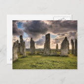 Carte Postale Pierres levées de Callanish (Devant / Derrière)
