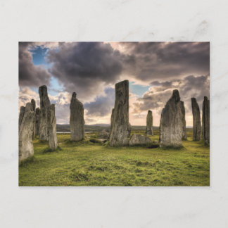Carte Postale Pierres levées de Callanish