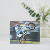 Carte Postale Pierres motocyclettes (Debout devant)